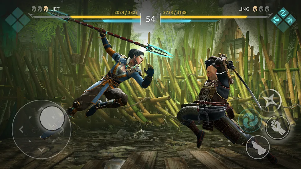 Shadow Fight 4: Arena (Шадоу Файт 4) [МОД: Все открыто, Дополнительные деньги и Меню MOD] Screenshot 2
