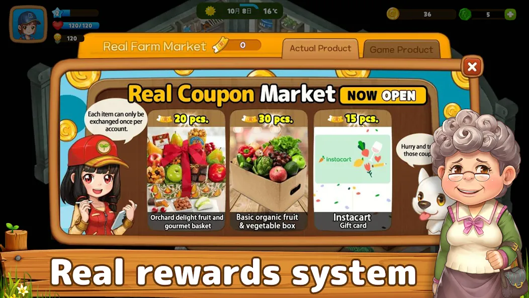 Real Farm : Save the World (Риал Фарм) [МОД: Много денег, Монет и Все открыто] Screenshot 5