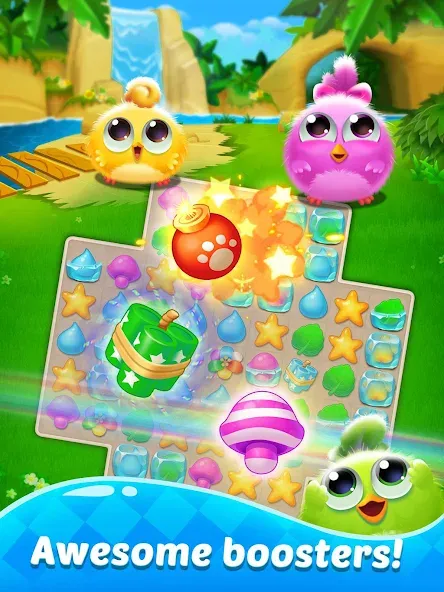 Puzzle Wings: match 3 games (Пазл Вингс) [МОД: Все открыто, Дополнительные деньги и Меню MOD] Screenshot 1