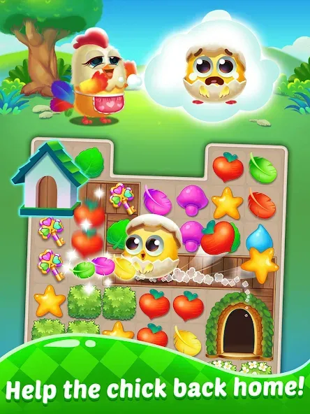 Puzzle Wings: match 3 games (Пазл Вингс) [МОД: Все открыто, Дополнительные деньги и Меню MOD] Screenshot 3