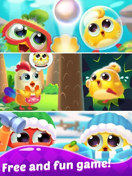 Puzzle Wings: match 3 games (Пазл Вингс) [МОД: Все открыто, Дополнительные деньги и Меню MOD] Screenshot 5