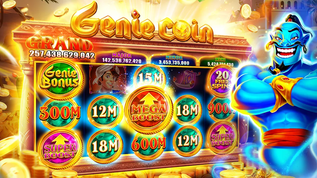 House of Slots - Casino Games (Хаус оф Слотс) [МОД: Много денег, Монет и Все открыто] Screenshot 3