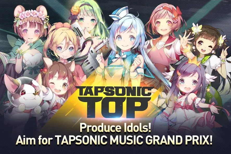 TAPSONIC TOP -Music Grand prix (Тапсоник Топ) [МОД: Много монет, Открытые уровни и Мега MOD] Screenshot 2