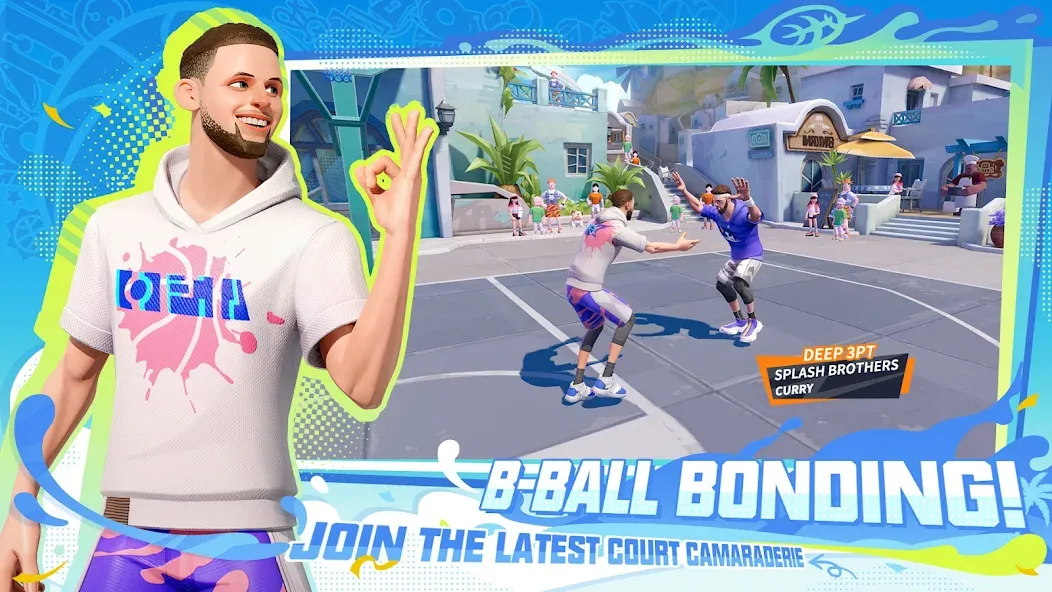 Dunk City Dynasty (Данк Сити Династия) [МОД: Много денег, Монет и Все открыто] Screenshot 3