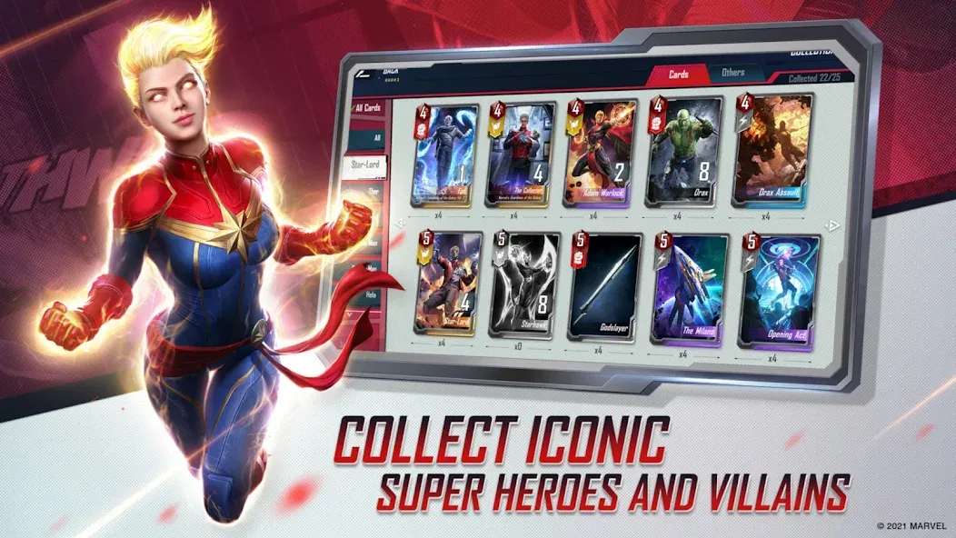 MARVEL Duel (МАРВЕЛ Дуэль) [МОД: Деньги, Монеты и Меню MOD] Screenshot 4