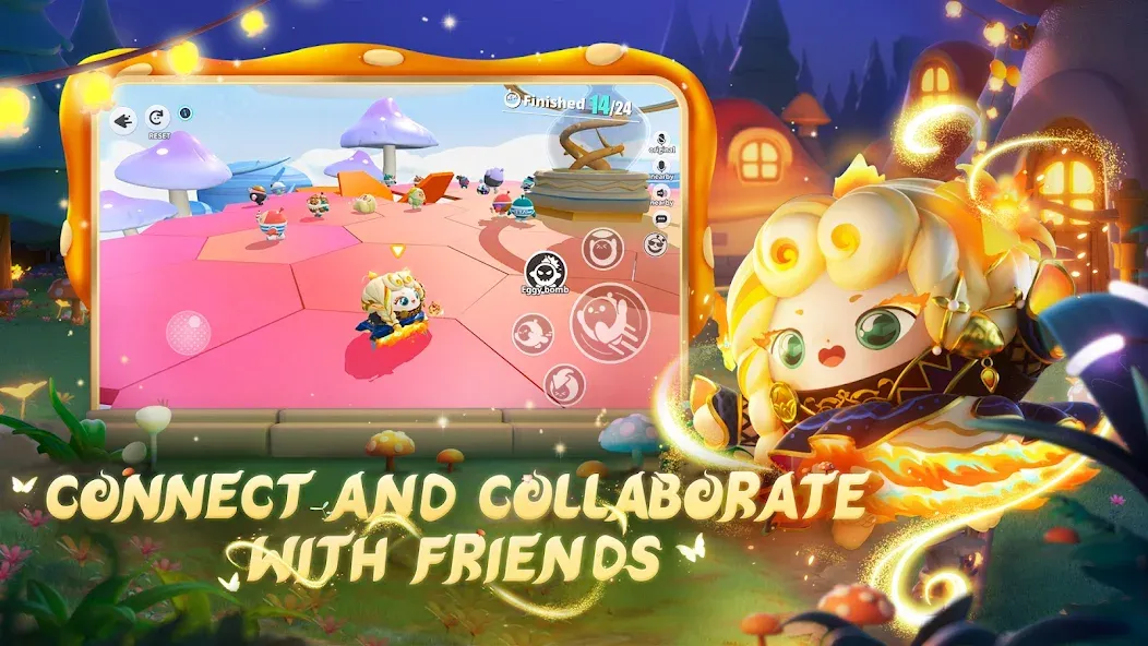Eggy Party: Trendy Party Game (Эгги Пати) [МОД: Меню, Бесконечные монеты и Открытые уровни] Screenshot 3