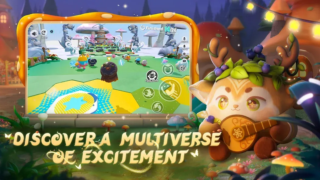 Eggy Party: Trendy Party Game (Эгги Пати) [МОД: Меню, Бесконечные монеты и Открытые уровни] Screenshot 4