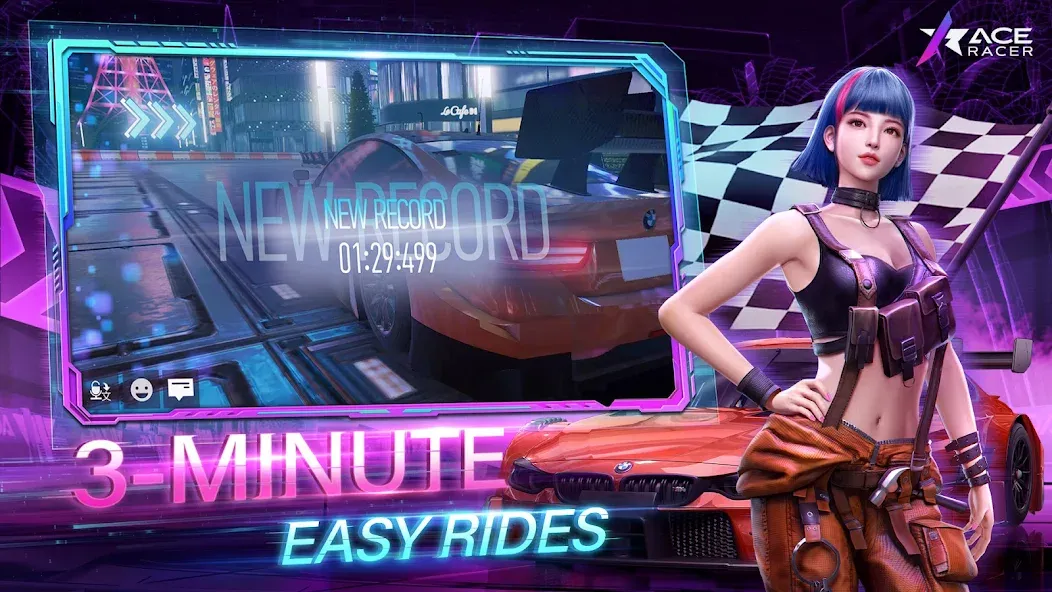 Ace Racer (Эйс Рейсер) [МОД: Деньги, Монеты и Меню MOD] Screenshot 5