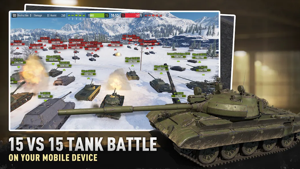 Tank Company (Танковая рота) [МОД: Деньги, Монеты и Меню MOD] Screenshot 1