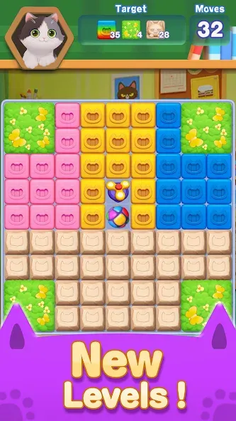 Neko Crush (Нэко Краш) [МОД: Деньги, Монеты и Меню MOD] Screenshot 4