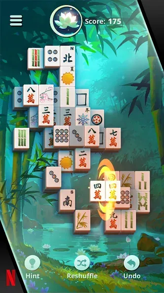 NETFLIX Mahjong Solitaire (НЕТФЛИКС) [МОД: Бесконечные деньги, Монеты и Мега MOD] Screenshot 1