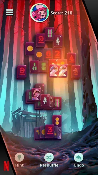 NETFLIX Mahjong Solitaire (НЕТФЛИКС) [МОД: Бесконечные деньги, Монеты и Мега MOD] Screenshot 2