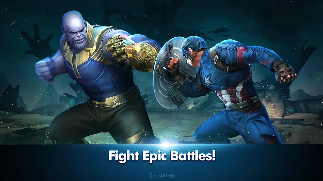 MARVEL Future Fight (МАРВЕЛ Фьючер Файт) [МОД: Много денег, Монет и Все открыто] Screenshot 3