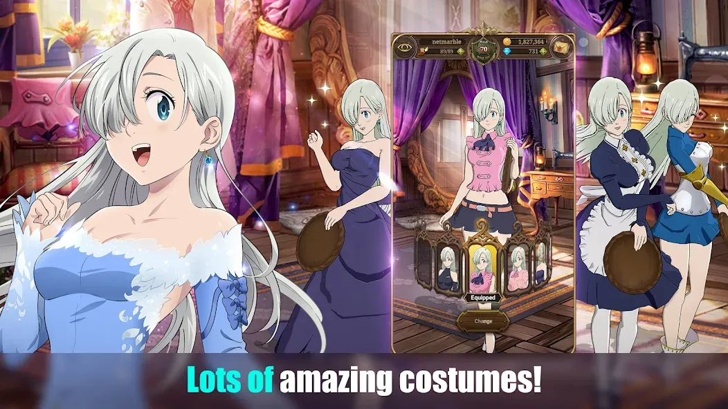 The Seven Deadly Sins (Девять смертных грехов) [МОД: Бесконечные деньги, Монеты и Мега MOD] Screenshot 3