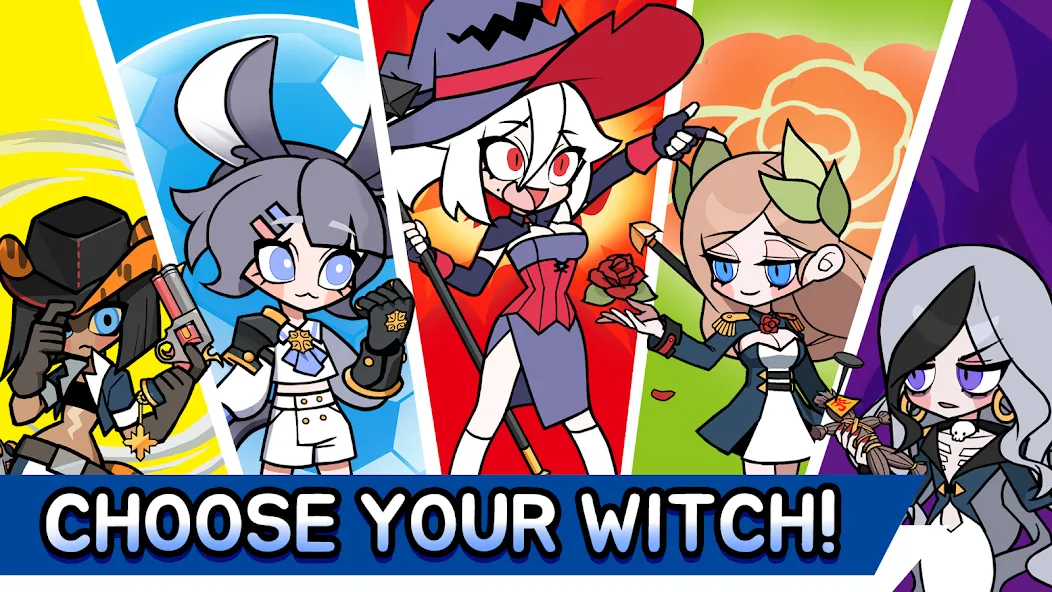 Witch and Council : Idle RPG (Витч энд Каунсил) [МОД: Меню, Бесконечные монеты и Открытые уровни] Screenshot 4