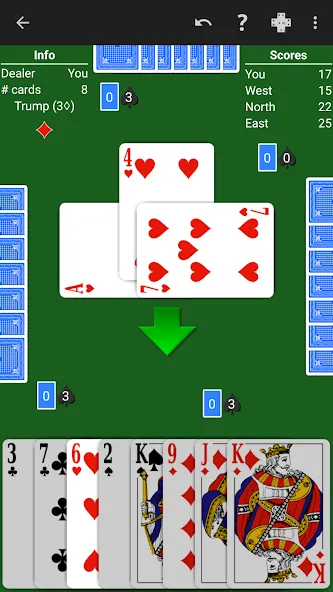 Oh Hell - Expert AI (О Хелл) [МОД: Бесконечные деньги, Монеты и Мега MOD] Screenshot 1