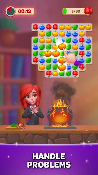 Becharmed - Match 3 Games (Бичармед) [МОД: Меню, Бесконечные монеты и Открытые уровни] Screenshot 2