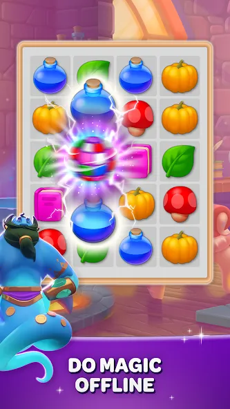 Becharmed - Match 3 Games (Бичармед) [МОД: Меню, Бесконечные монеты и Открытые уровни] Screenshot 5