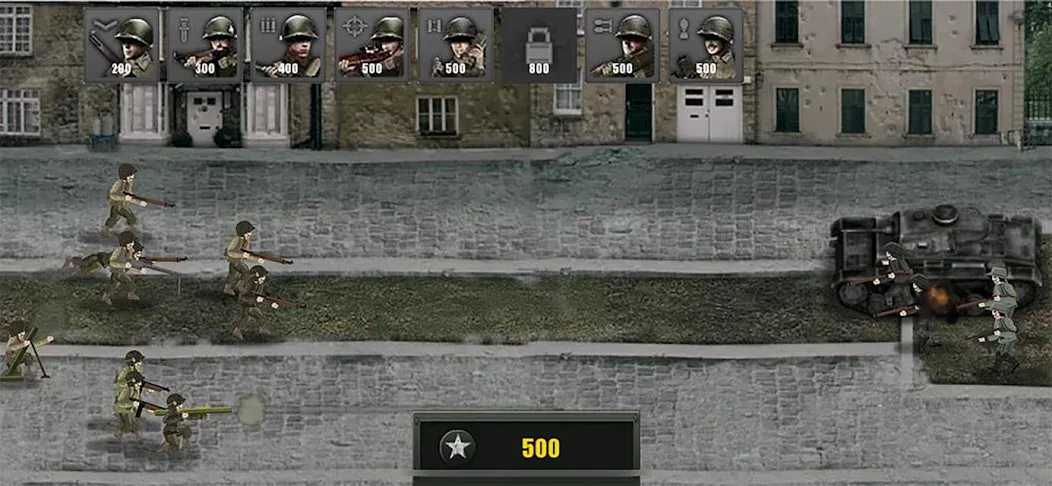 Warfare War Troops (Военное сражение Война Войска) [МОД: Бесконечные деньги, Монеты и Мега MOD] Screenshot 3