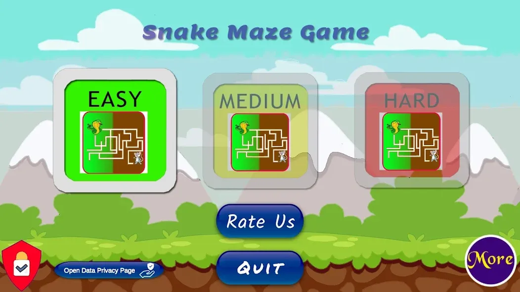 Snake Maze game (Змеиная лабиринтная игра) [МОД: Много монет, Открытые уровни и Мега MOD] Screenshot 1