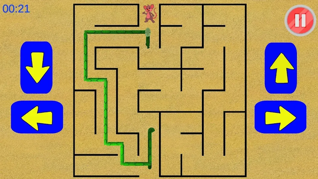 Snake Maze game (Змеиная лабиринтная игра) [МОД: Много монет, Открытые уровни и Мега MOD] Screenshot 5