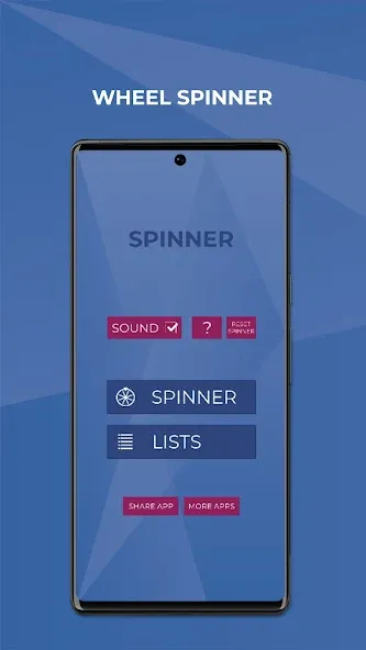 Wheel Spinner - Random Picker [МОД: Меню, Бесконечные монеты и Открытые уровни] Screenshot 1