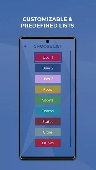 Wheel Spinner - Random Picker [МОД: Меню, Бесконечные монеты и Открытые уровни] Screenshot 3