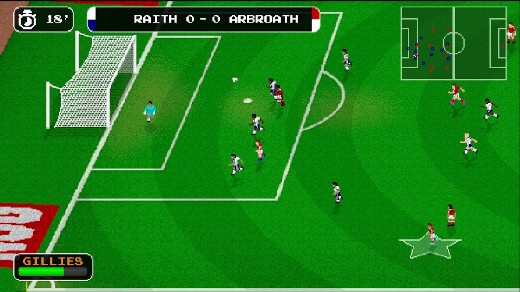 Retro Goal (Ретро Гол) [МОД: Бесконечные деньги, Монеты и Мега MOD] Screenshot 2