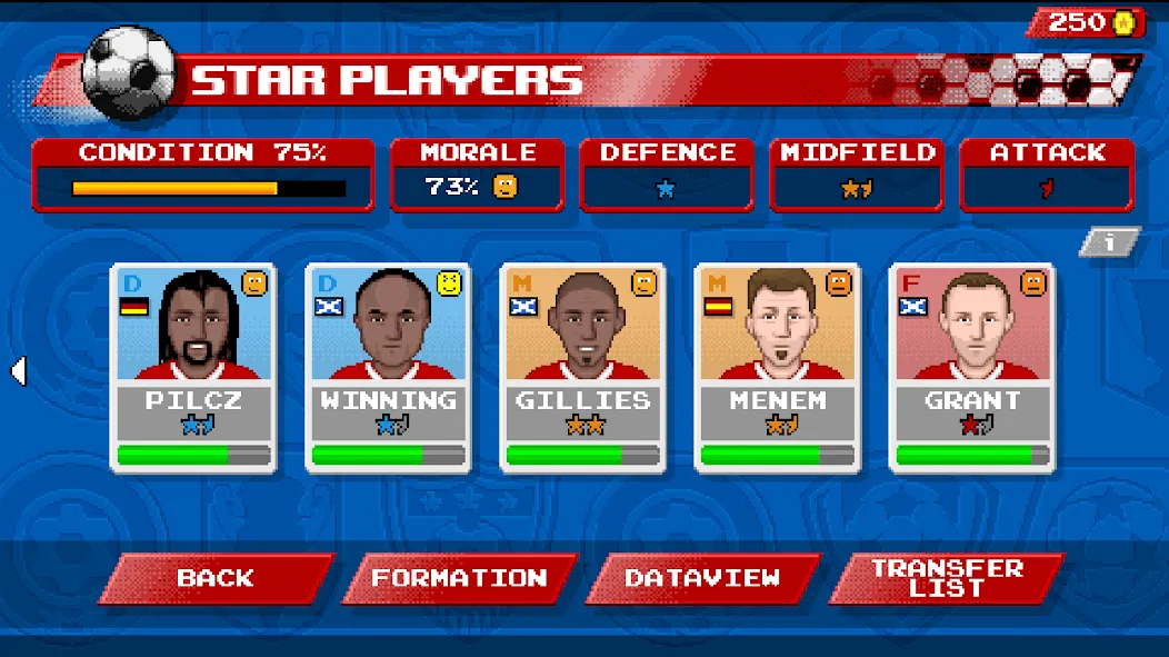Retro Goal (Ретро Гол) [МОД: Бесконечные деньги, Монеты и Мега MOD] Screenshot 3