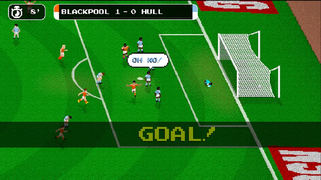 Retro Goal (Ретро Гол) [МОД: Бесконечные деньги, Монеты и Мега MOD] Screenshot 4