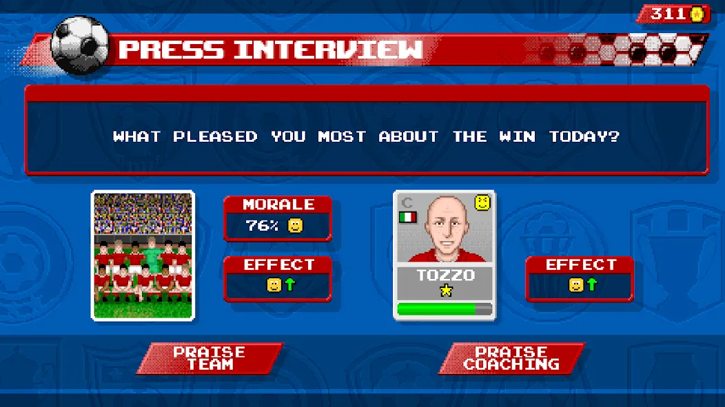 Retro Goal (Ретро Гол) [МОД: Бесконечные деньги, Монеты и Мега MOD] Screenshot 5