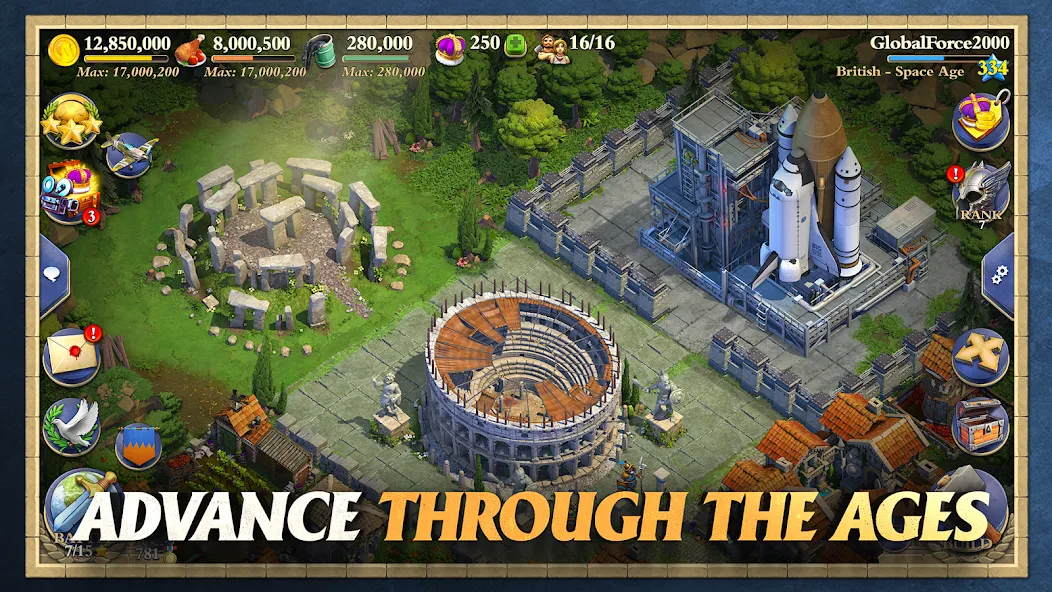 DomiNations Asia (Доминейшнс Азия) [МОД: Много денег, Монет и Все открыто] Screenshot 4