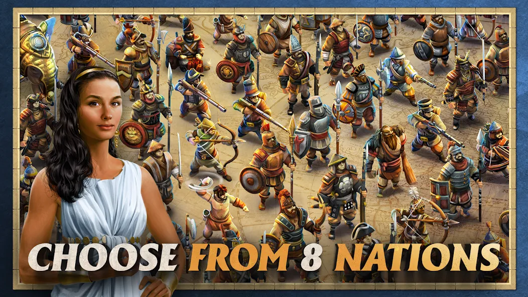 DomiNations Asia (Доминейшнс Азия) [МОД: Много денег, Монет и Все открыто] Screenshot 5