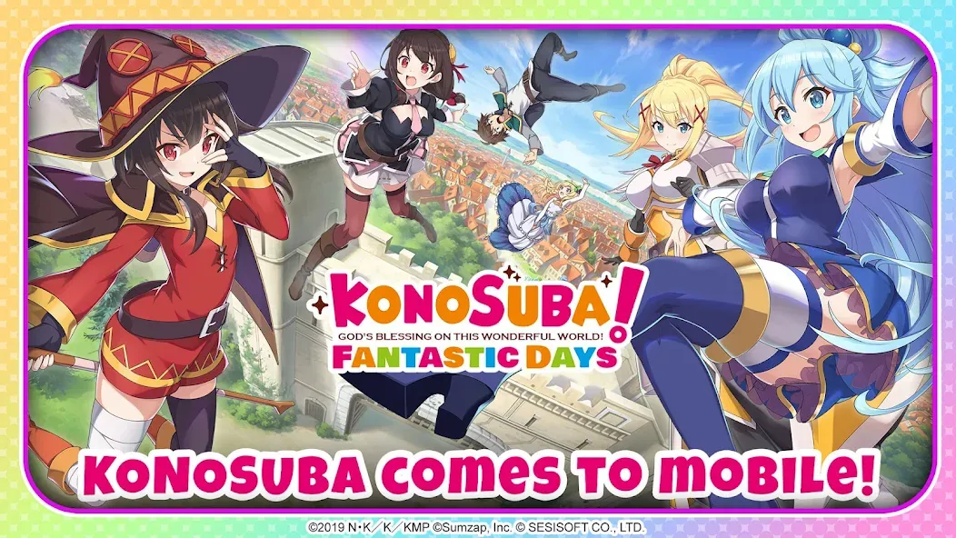 KonoSuba: Fantastic Days (Коносуба) [МОД: Все открыто, Дополнительные деньги и Меню MOD] Screenshot 1