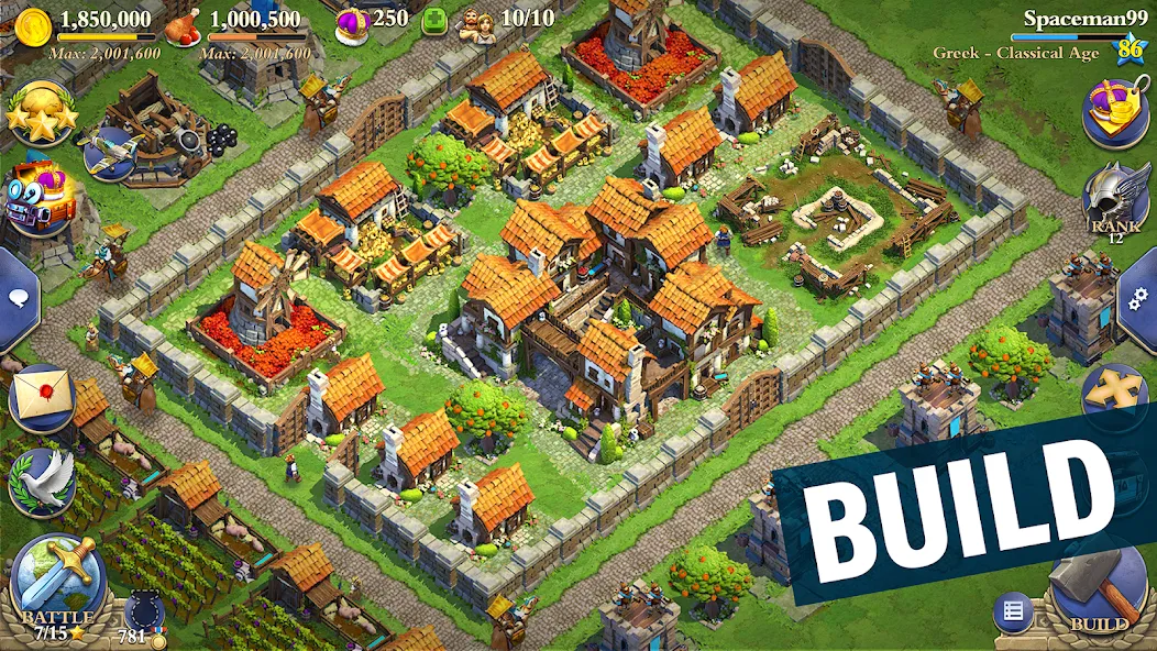 DomiNations (Доминейшнз) [МОД: Деньги, Монеты и Меню MOD] Screenshot 4