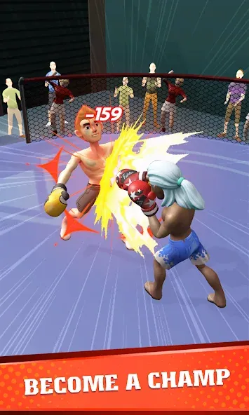 Muscle Tycoon 3D: MMA Boxing (Масл Тайкун 3D) [МОД: Меню, Бесконечные монеты и Открытые уровни] Screenshot 5