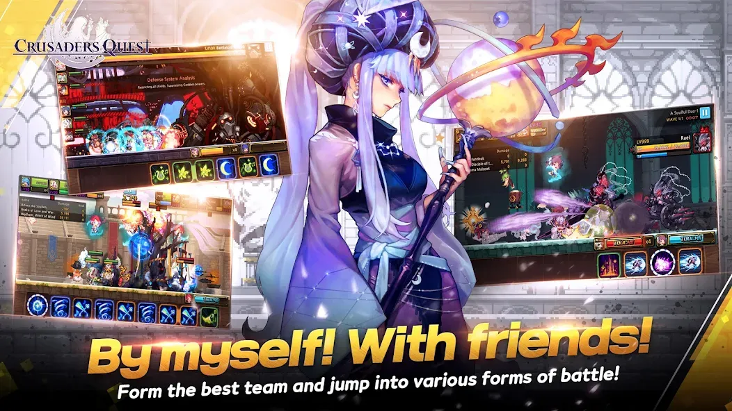 Crusaders Quest (Крузейдерс Квест) [МОД: Меню, Бесконечные монеты и Открытые уровни] Screenshot 4