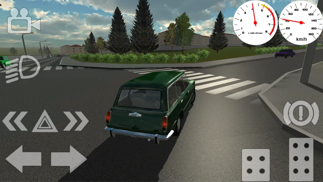 Russian Classic Car Simulator (Русский Классический Автосимулятор) [МОД: Все открыто, Дополнительные деньги и Меню MOD] Screenshot 3