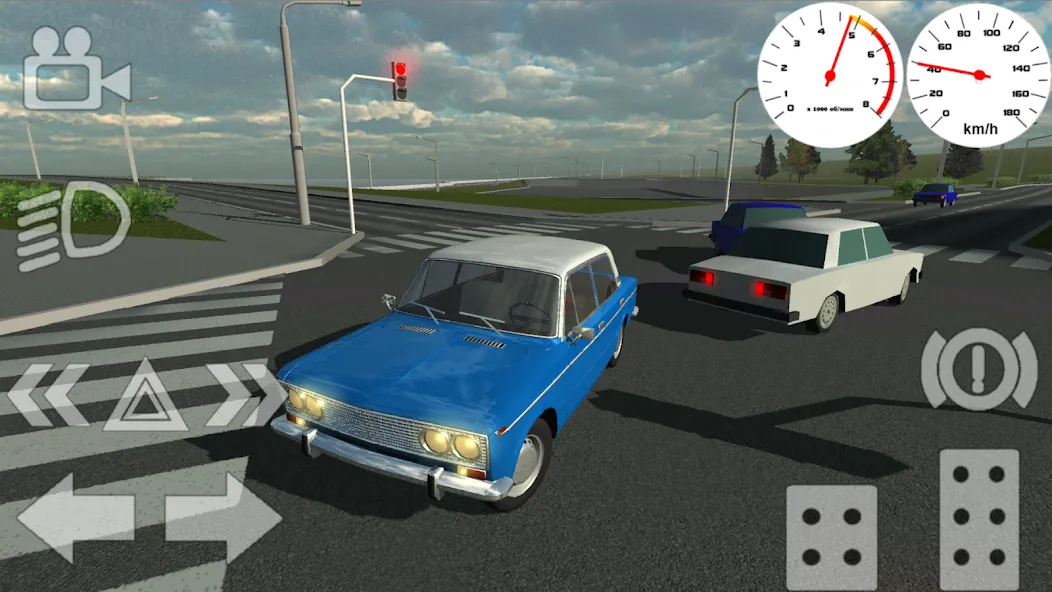 Russian Classic Car Simulator (Русский Классический Автосимулятор) [МОД: Все открыто, Дополнительные деньги и Меню MOD] Screenshot 4