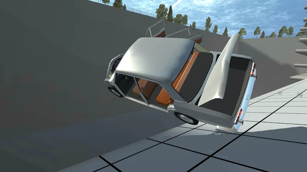 Simple Car Crash Physics Sim (Симулятор физики простого автомобильного столкновения) [МОД: Бесконечные деньги, Монеты и Мега MOD] Screenshot 2