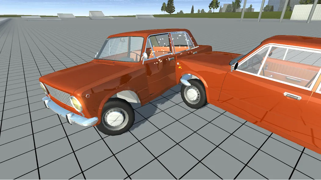 Simple Car Crash Physics Sim (Симулятор физики простого автомобильного столкновения) [МОД: Бесконечные деньги, Монеты и Мега MOD] Screenshot 3
