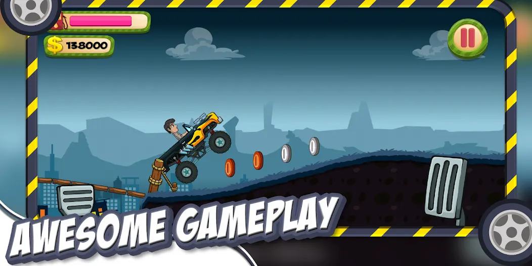 Hill Racing – Offroad Hill Adv (Хилл Рэйсинг) [МОД: Много денег, Монет и Все открыто] Screenshot 3