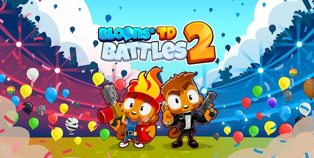 Bloons TD Battles 2 (Блунс ТД Батлс 2) [МОД: Меню, Бесконечные монеты и Открытые уровни] Screenshot 1