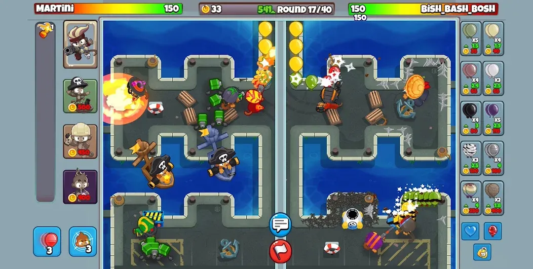 Bloons TD Battles 2 (Блунс ТД Батлс 2) [МОД: Меню, Бесконечные монеты и Открытые уровни] Screenshot 4