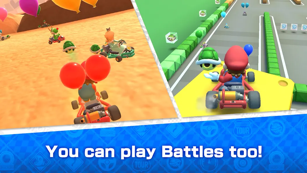 Mario Kart Tour (Марио Карт Тур) [МОД: Бесконечные деньги, Монеты и Мега MOD] Screenshot 1