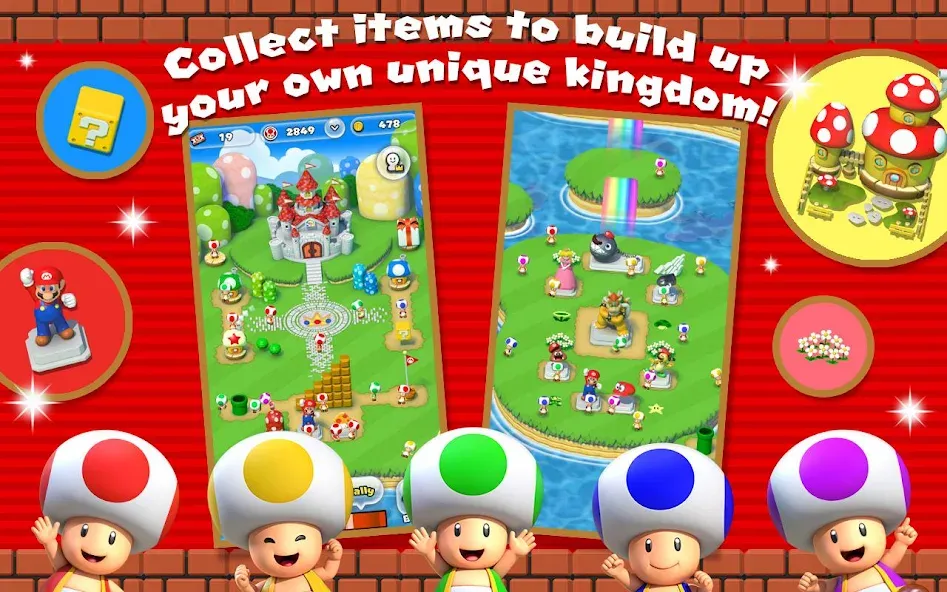 Super Mario Run (упер Марио Ран) [МОД: Бесконечные деньги, Монеты и Мега MOD] Screenshot 5