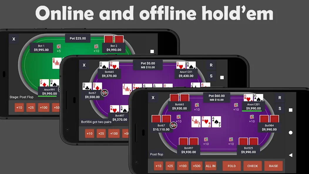 Poker Pocket Poker Games (Покер Покет) [МОД: Много монет, Открытые уровни и Мега MOD] Screenshot 1