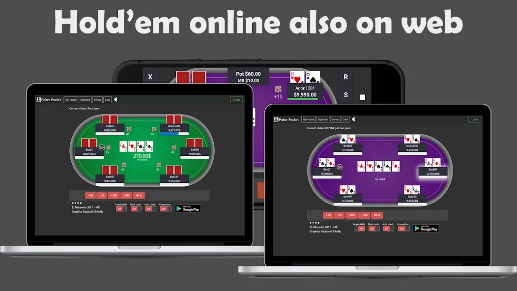 Poker Pocket Poker Games (Покер Покет) [МОД: Много монет, Открытые уровни и Мега MOD] Screenshot 2