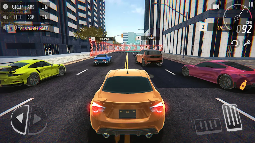 Nitro Speed car racing games (Нитро Спид) [МОД: Деньги, Монеты и Меню MOD] Screenshot 1