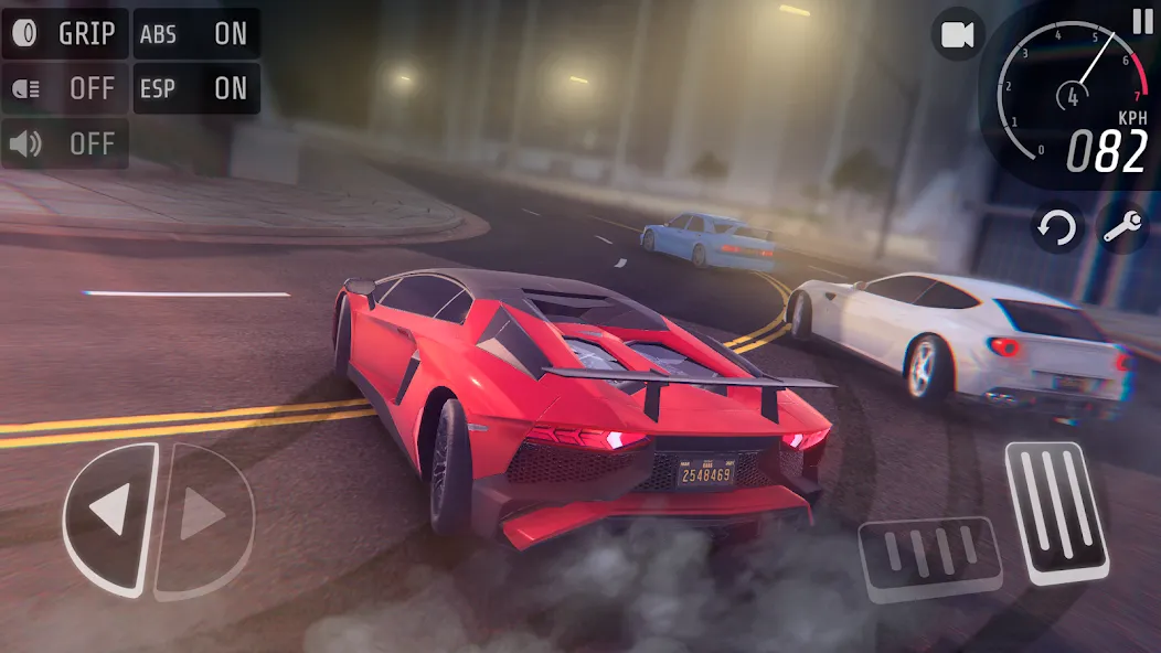 NS2 car racing game [МОД: Деньги, Монеты и Меню MOD] Screenshot 2